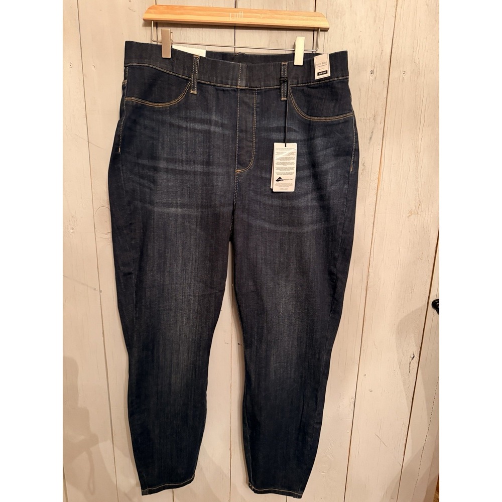 Judy Blue Jeans Womens 18W Dark Wash Skinny Fit Stretch High Rise Denim New